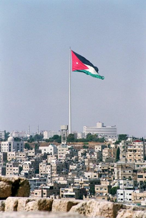 Podobno największa flaga na Świecie #Amman #Jordania #Petra #GóraNebo