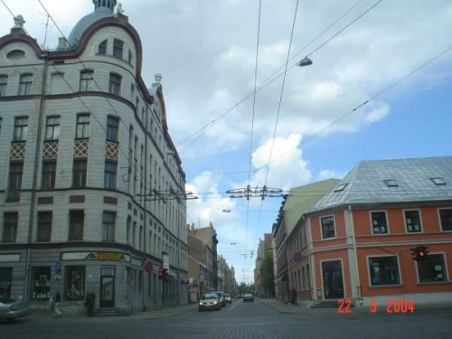 Riga (Ryga) - widoki poranne stolicy Łotwy