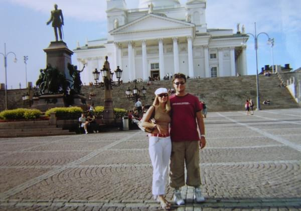 Helsinki / Helsingfors (Helsinki) - Katedra Luteriańska i Rynek (gdzie się rano odbywa targ) #Rynek