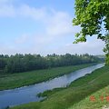 Bauska (Bowsk) - rzeczka obok zamku