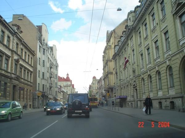 Riga (Ryga) - widoki poranne stolicy Łotwy