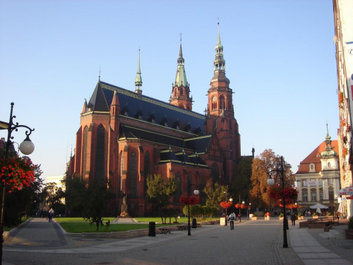 Piękna katedra w Legnicy.