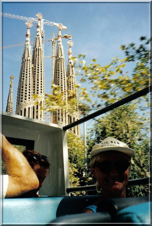 Sagrada Familia w Barcelonie.