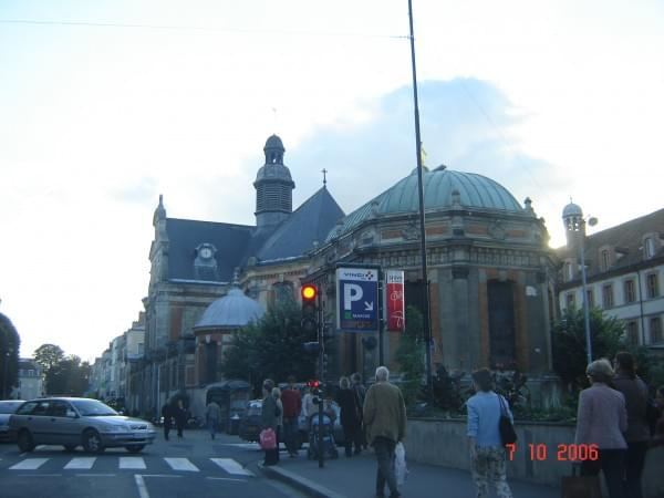 Fontainebleau - ulice w centrum