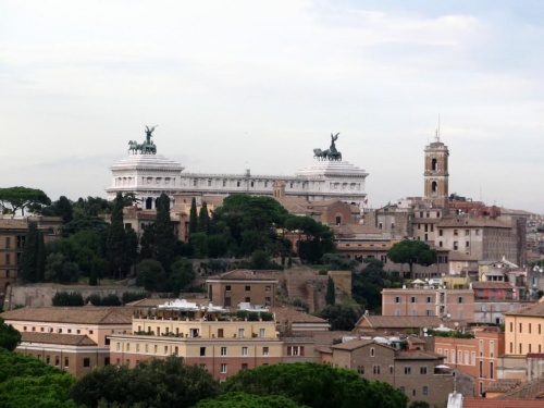 Panorama ze wzgórza Aventino