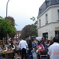 Maisons-Laffitte - brocante w centrum