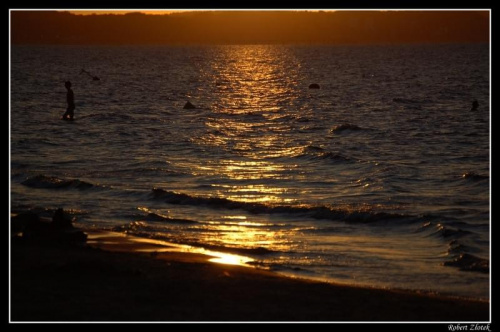 Zachód słońca w Świnoujściu #Bałtyk #morze #Świnoujście #ZachódSłońca