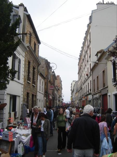 Maisons-Laffitte - brocante w centrum