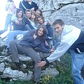 Justyna, Marek, Marta, Kasia, Sandra, Ewa i Tomek