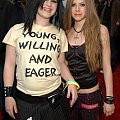 Avril z innymi gwiazdami. #AvrilLavigne