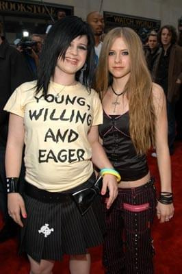 Avril z innymi gwiazdami. #AvrilLavigne