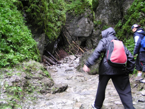 Wąwóz w wersji mokrej, zobacz wersję suchą z 2006r #WąwózKraków #Tatry #Góry