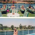 Na statku, podczas czterodniowego rejsu po Nilu #Rejs #Nil #Afryka #Egipt