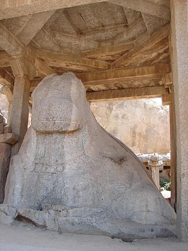 Byk, Imperium Vijayangar, Hampi