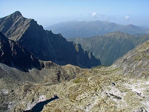 Z lewej - Krywań, w oddali Tatry Zachodnie