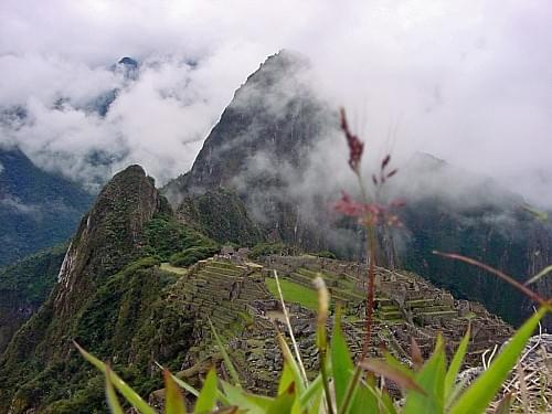 Machu Picchu, we mgle Huayna Picchu, Peru