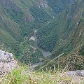 W dolinie Urubamba, widok z Machu Picchu, Peru