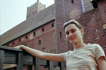 MALBORK, gotycki zamek krzyżacki, lipiec 2002 #zamki