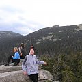 Mola, Tomek i Ania w Czeskich Karkonoszach