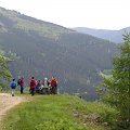 Mola, Tomek i Ania w Czeskich Karkonoszach