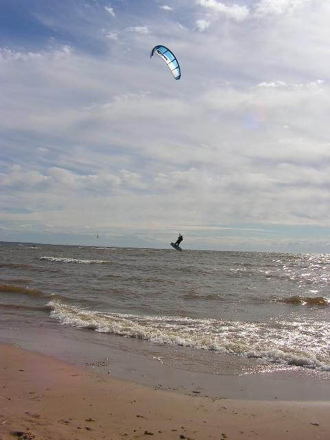 Kitesurfing na Łotwie