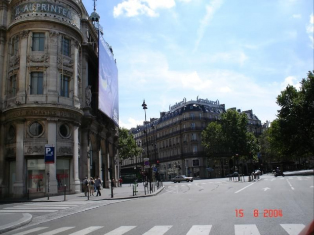 Paris VIII (8. dzielnica Paryża) - Centra handlowe przy Boulevard Haussmann