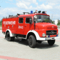 GBA 2/16 Mercedes - średni samochód gaśniczy, zbiornik na wodę o poj. 2000 l., zbiornik na środek pianotwórczy o poj. 200 l., autopompa dwustopniowa o wydajności przy ciśnieniu 10 atm. -1600 l./min. i przy ciśnieniu 40 atm.-250 l./min., silnik DAIMLER-...
