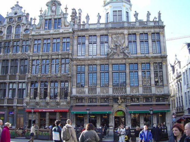 Zabytkowa kamienica Angel na Grand Place #Belgia #Bruksela #Katedra #MannekenPis