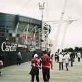 Zdjęcia z wyjazdu do Cardiff na mecz Walia - Polska, rok 2001.