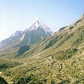 Shivling peak (6540 mnpm), droga do Gomukh, Himalaje Indyjskie