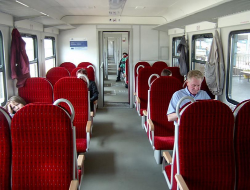 Zmodernizowany EN57-2001 wnetrze