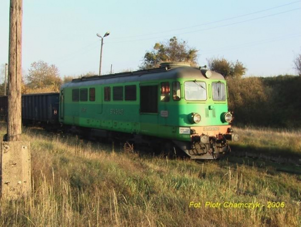 Bzowo-Goraj - ST43-142 dociera ze składem próżnych węglarek do stacji Bzowo-Goraj #Bzowo #Goraj #PKP #Stacja #StacjaKolejowa #dworzec