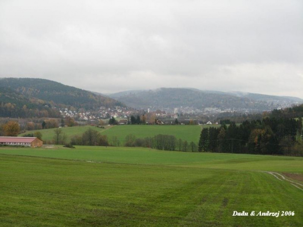 Kulmbach w deszczu z dalsza