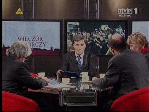 Wieczór wyborczy TVP i Dziennika. 12 listopada 2006. www.TVPmaniak.tv.pl