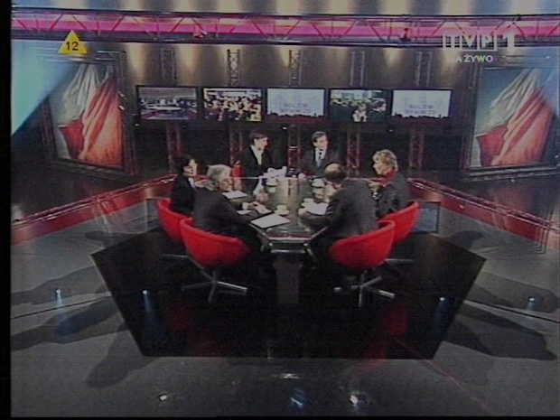 Wieczór wyborczy TVP i Dziennika. 12 listopada 2006. www.TVPmaniak.tv.pl