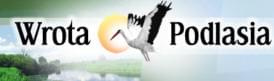 Logo"Portalu Informacyjnego Podlasia" #baner #logo #SymbolikaBociana #WizerunekBociana