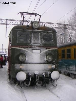 17.02.2006 Chabówka/Zakopane
Ex Tatry z zielonym ET21-57