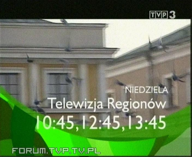 Telewizja regionów - zapowiedź programu TVP3