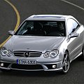 Mercedes-Benz CLK 63 AMG #CLK #AMG #Coupe #auto #samochód #samochod