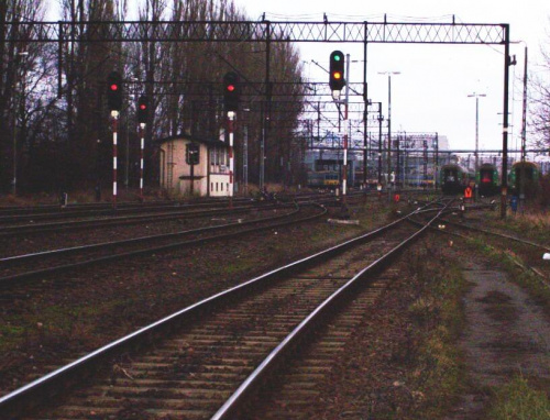 Kołobrzeg - dworzec kolejowy. 2004. #kolej