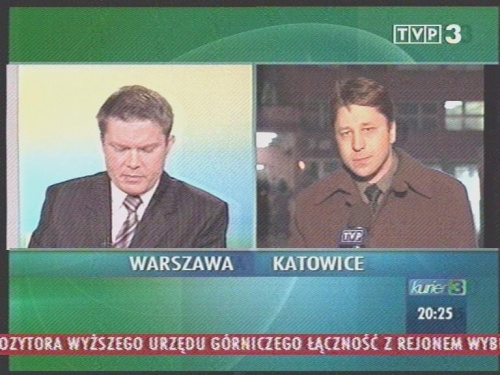 Tragedia w KWK Halemba w oczach telewizji.
www.TVPmaniak.tv.pl