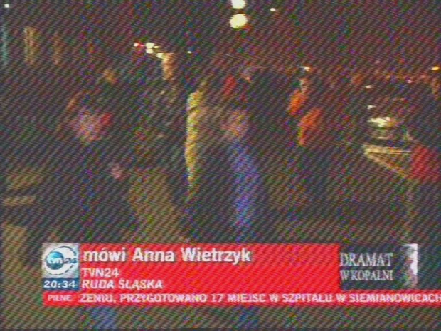 Tragedia w KWK Halemba w oczach telewizji.
www.TVPmaniak.tv.pl