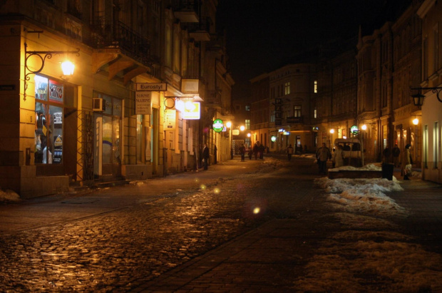 Fotka Tarnowa w nocy #Tarnow