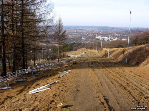 26.11.2006 Stok Narciarski w Przemyślu #budowa #narty #Przemyśl #snowboard #StokNarciarski