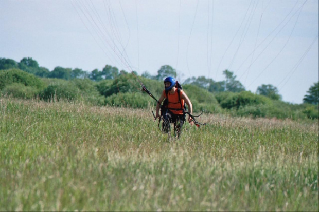 Łęki Kościelne u Sokoła #paragliding #glajty #latanie