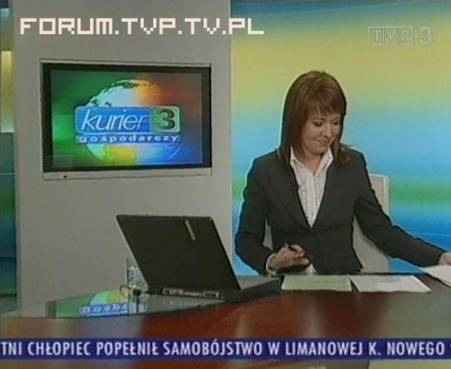 Danuta Holecka, Kurier TVP3 - www.forum.tvp.tv.pl