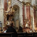 Kościół św. Ignacego - wnętrze. #Praga #miasto #stolica