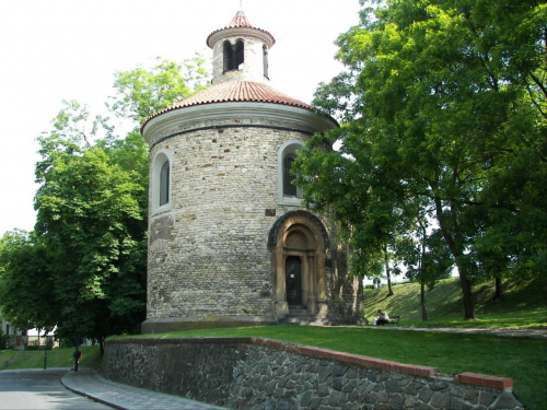 Rotunda św. Marcina #Wyszehrad #Praga #Wełtawy #Miasto