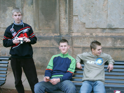Od lewej: Tomek, Michał, Wacik ;)