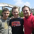 Ich, Adrian und Bartosch in Phantasialand.